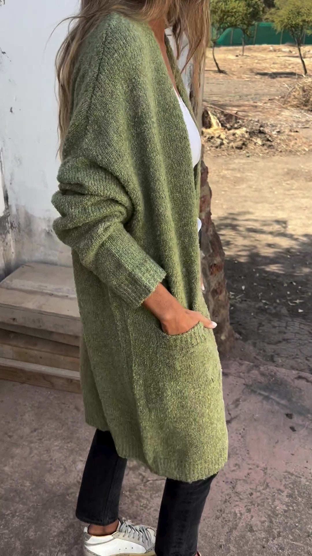 Gestrickter | Jersey oversize y desenfadado con bolsillos