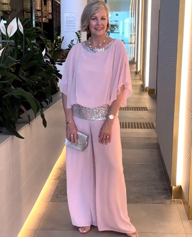 Mia | Elegante conjunto de dos piezas en color