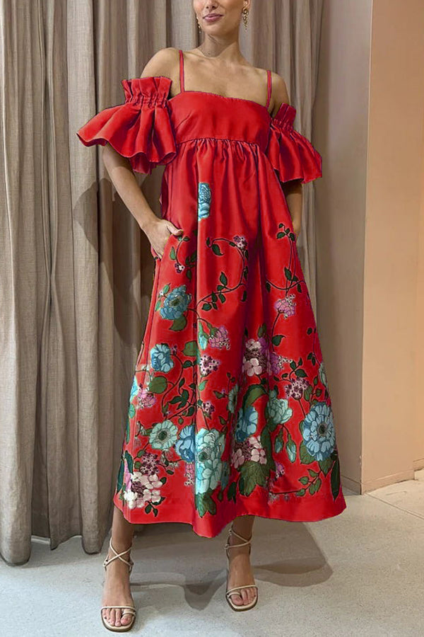 Arielle | Vestido elegante con mangas únicas y bolsillos prácticos