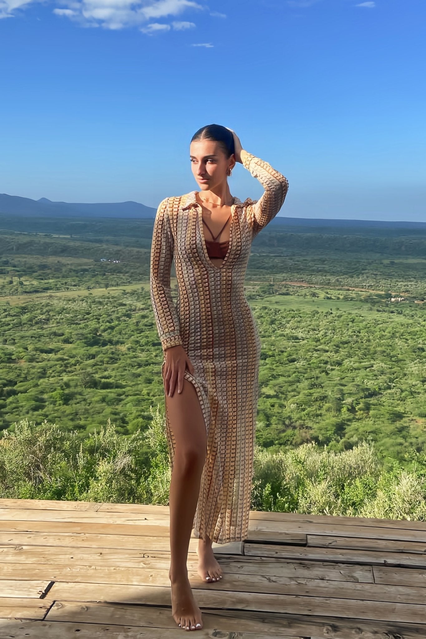 Celeste | Vestido de verano con aires veraniegos