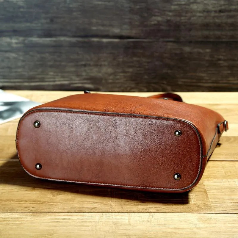Lola | Bolso bandolera vintage de cuero