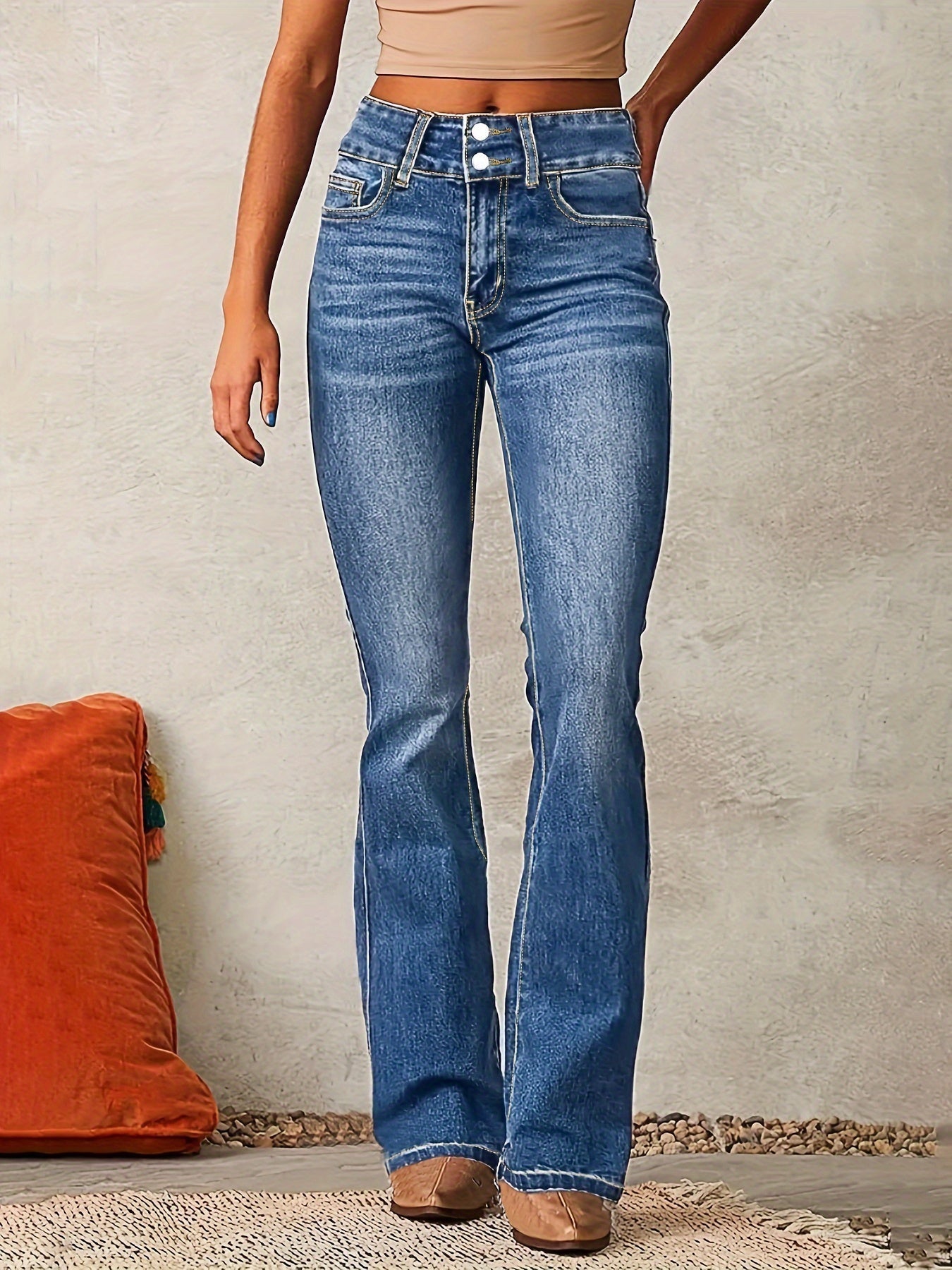 Aya | Jeans acampanado