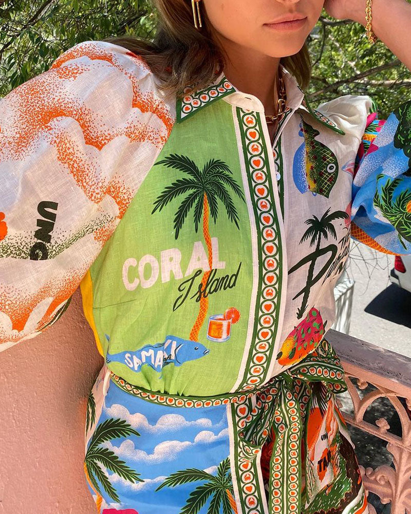 Avia | Vestido safari
