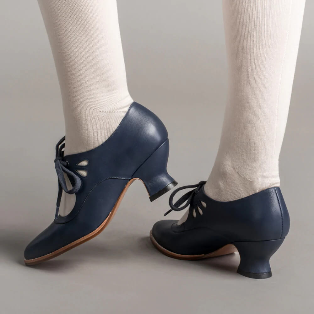 Yolanda | Tacones mediano lazo
