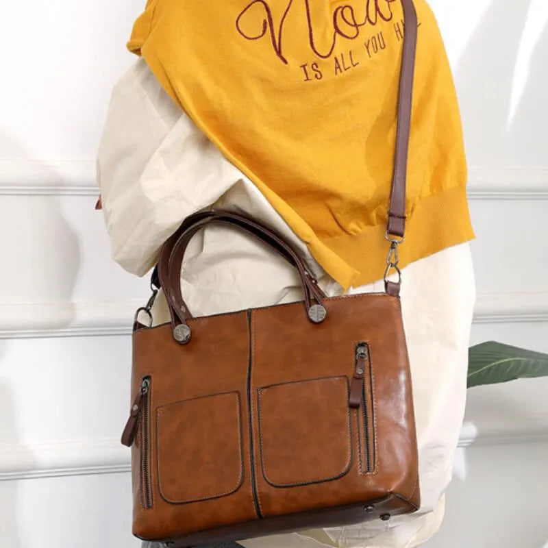 Sara | Bolso bandolera de cuero