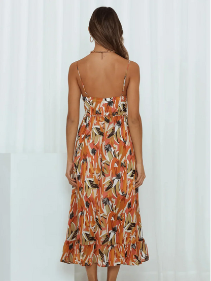 Chiara | Vestido midi de color Chiara