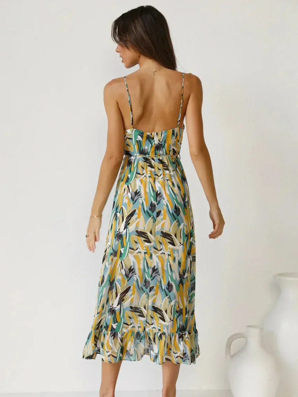 Chiara | Vestido midi de color Chiara