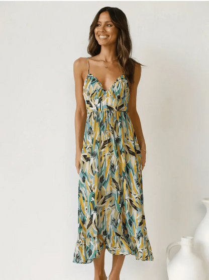 Chiara | Vestido midi de color Chiara