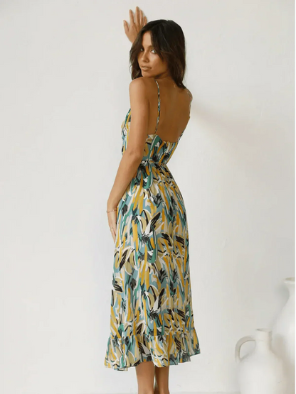 Chiara | Vestido midi de color Chiara