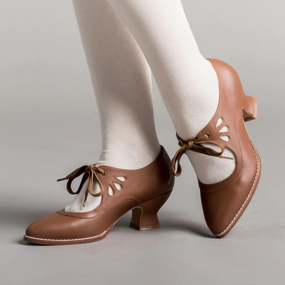 Yolanda | Tacones mediano lazo