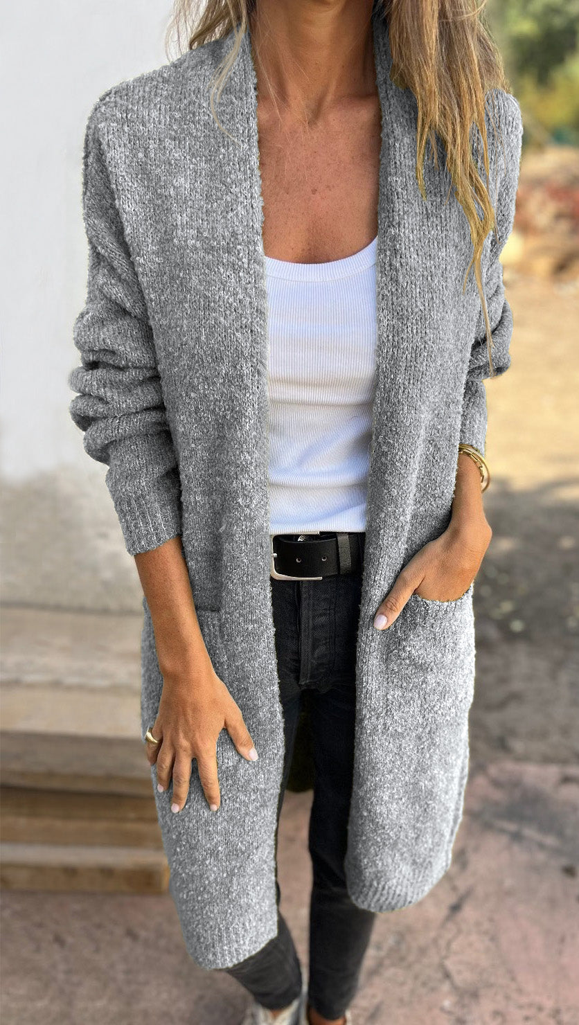 Gestrickter | Jersey oversize y desenfadado con bolsillos