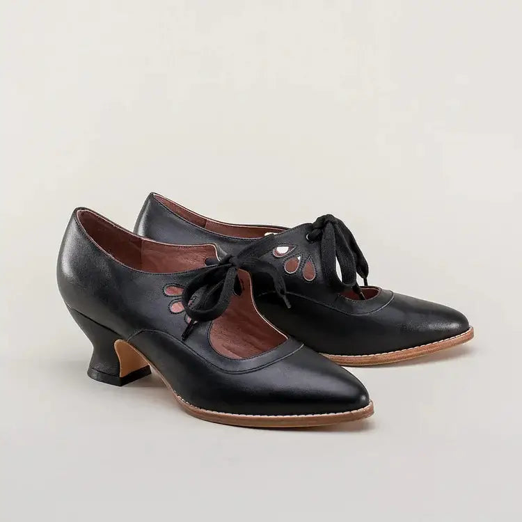 Yolanda | Tacones mediano lazo