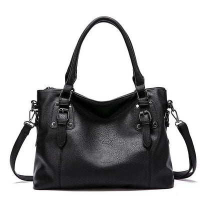 Nuria| Elegante bolso de hombro de piel