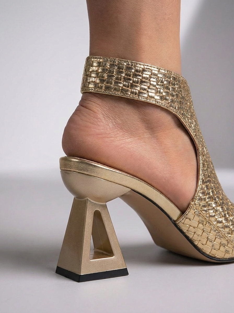 María | Sandalias Elegantes Con Tacón