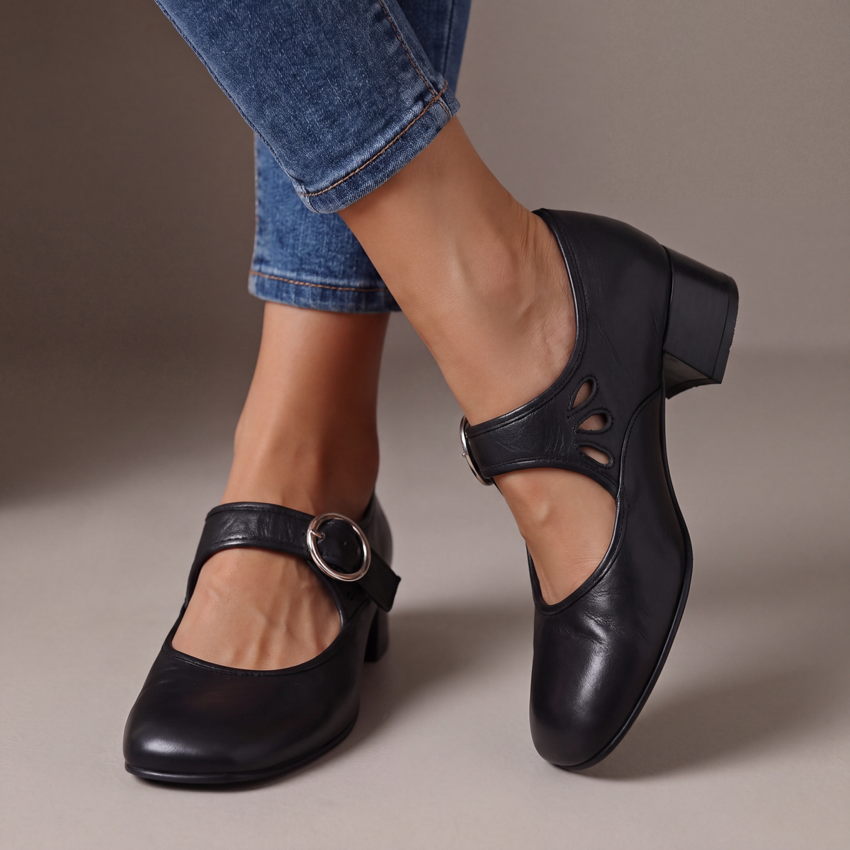Sofia | Zapatos de tacón con tira