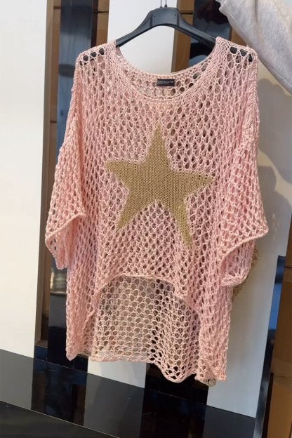 Larissa | Elegante jersey de punto con estrella