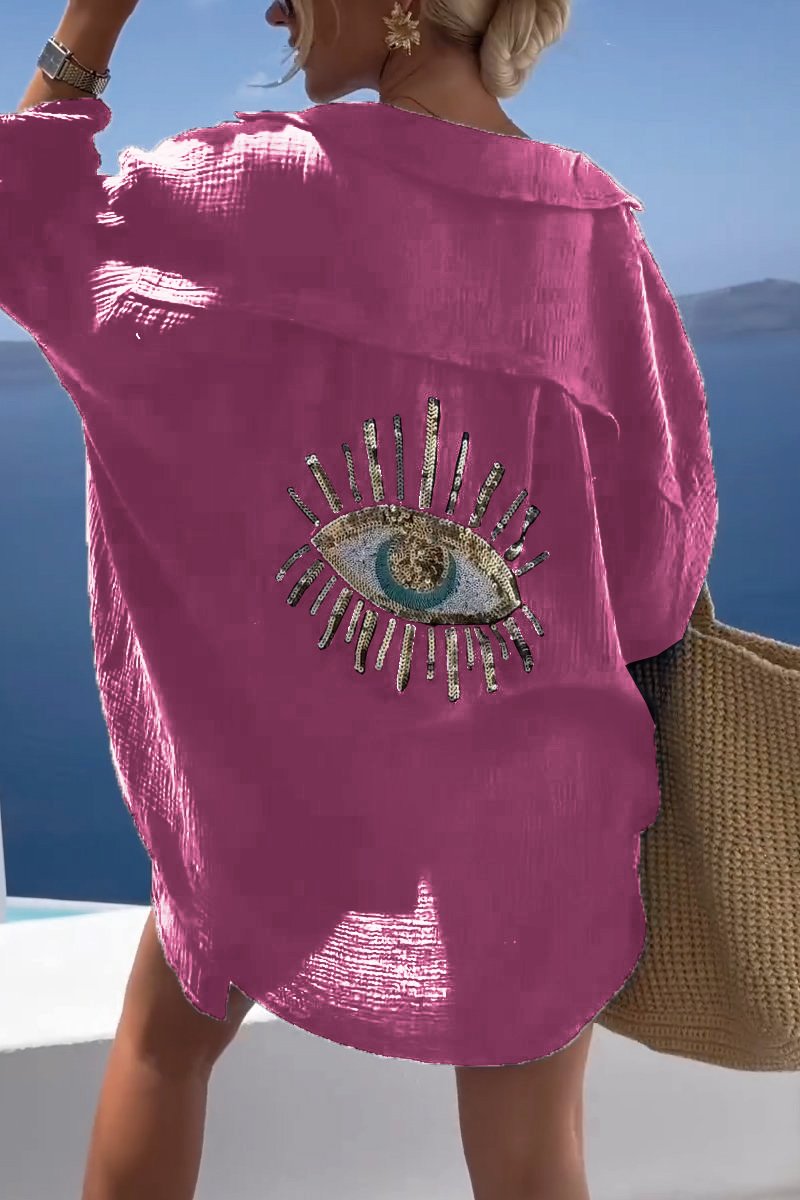EyeConic | Blusa oversize de algodón