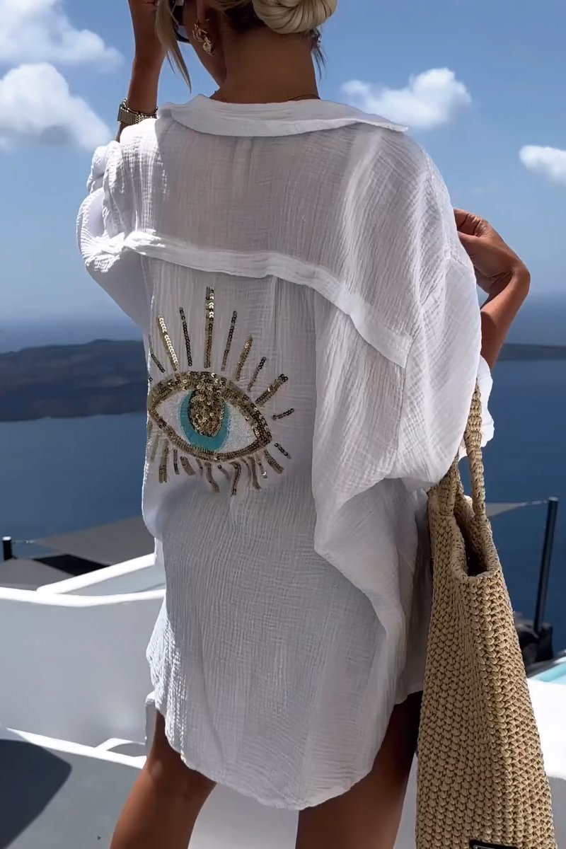 EyeConic | Blusa oversize de algodón