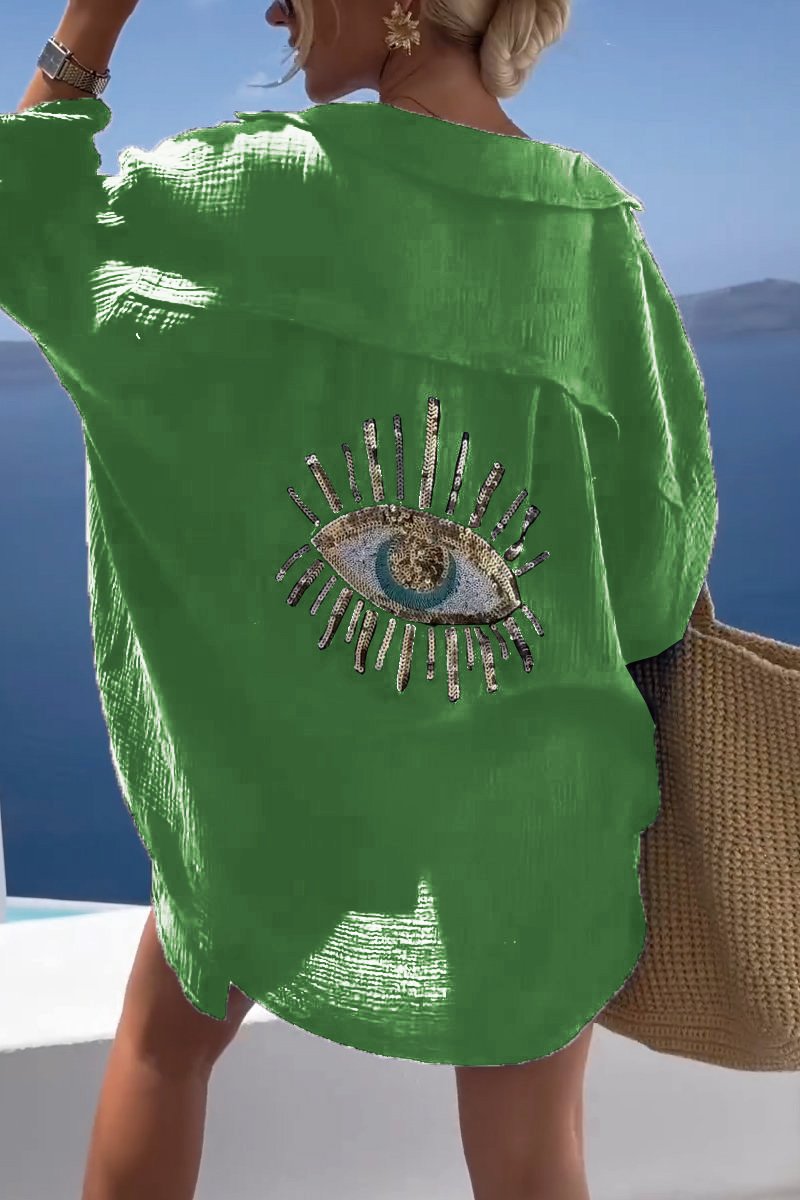 EyeConic | Blusa oversize de algodón