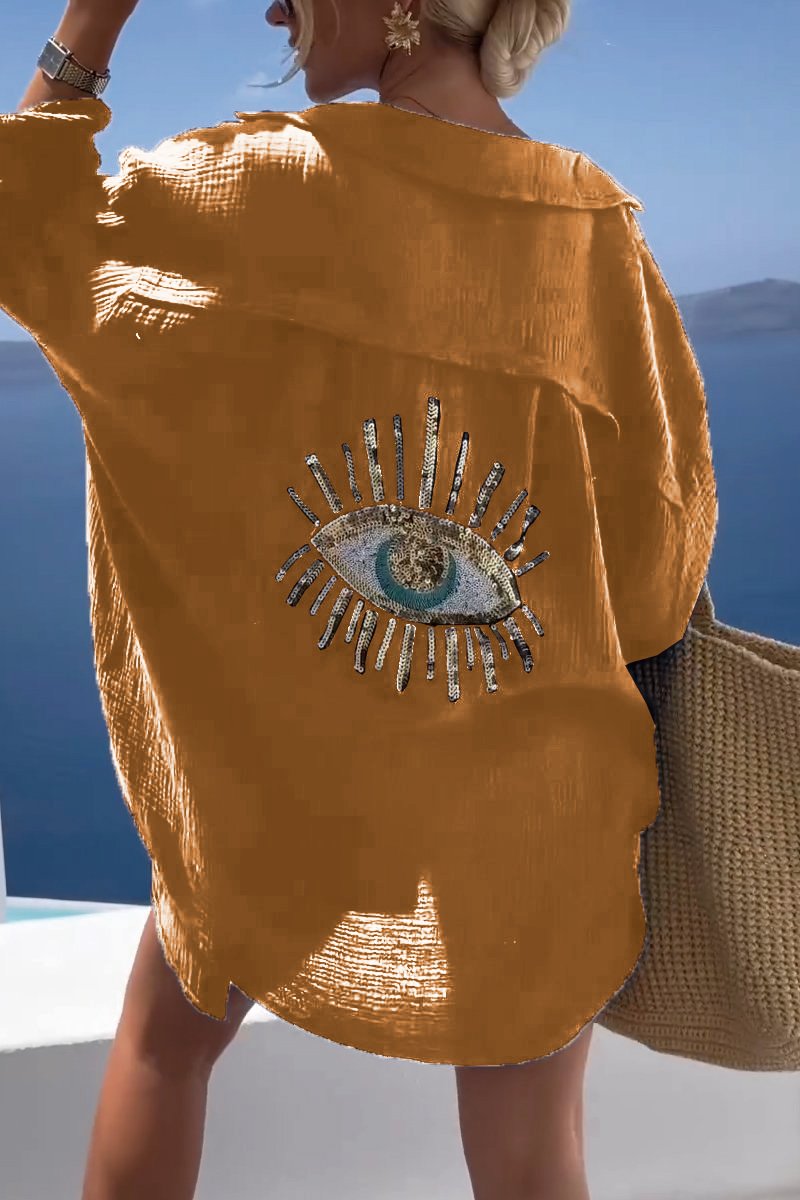 EyeConic | Blusa oversize de algodón