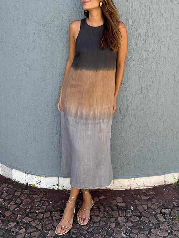 Lina | Elegante vestido con estampado fluido