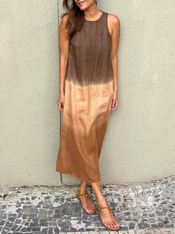 Lina | Elegante vestido con estampado fluido