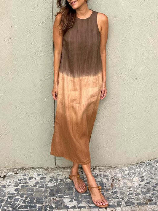Lina | Elegante vestido con estampado fluido