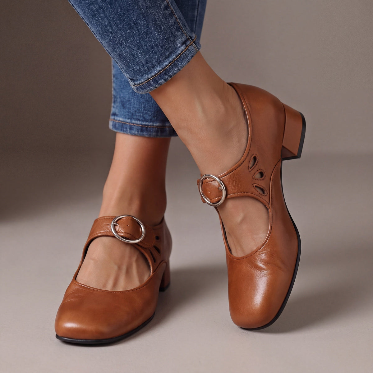 Sofia | Zapatos de tacón con tira