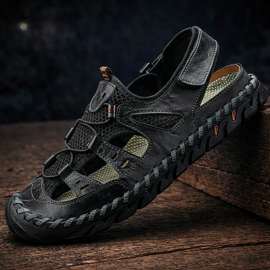Manolo | Sandalias cómodas de cuero