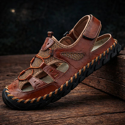 Manolo | Sandalias cómodas de cuero