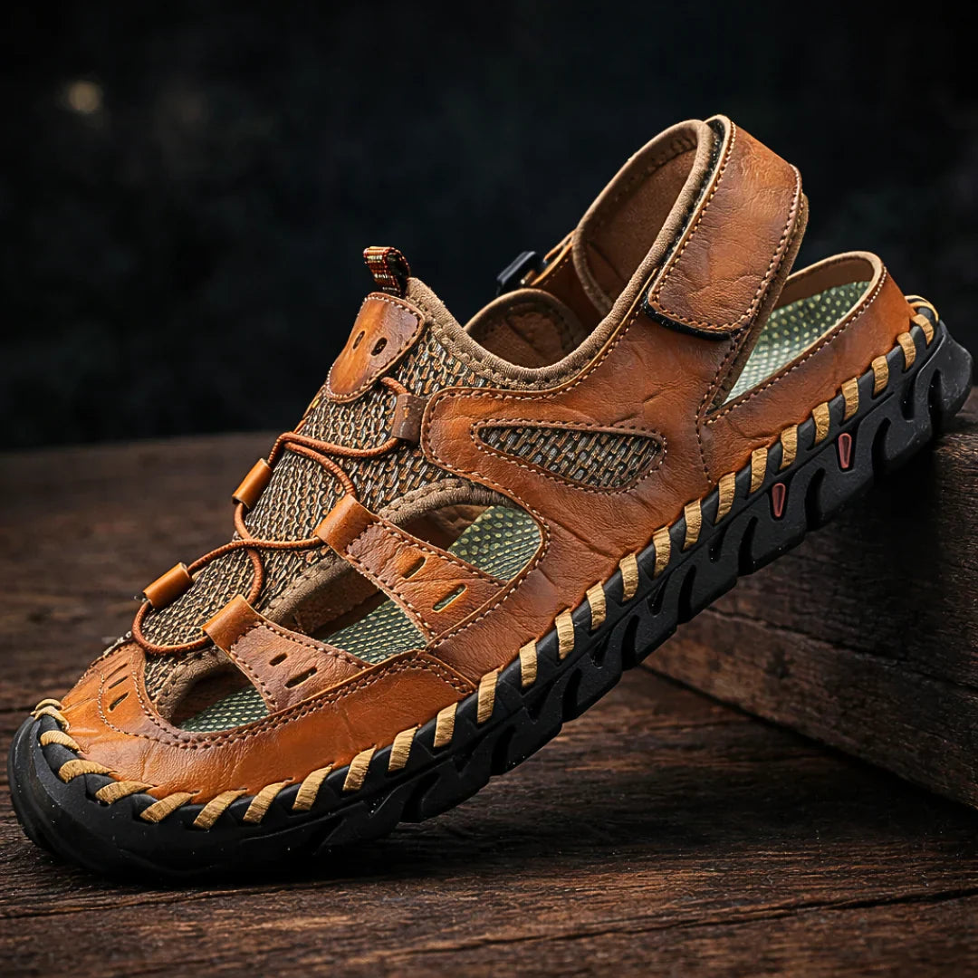 Manolo | Sandalias cómodas de cuero