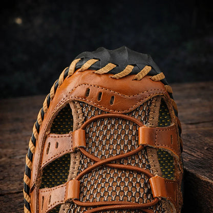 Manolo | Sandalias cómodas de cuero