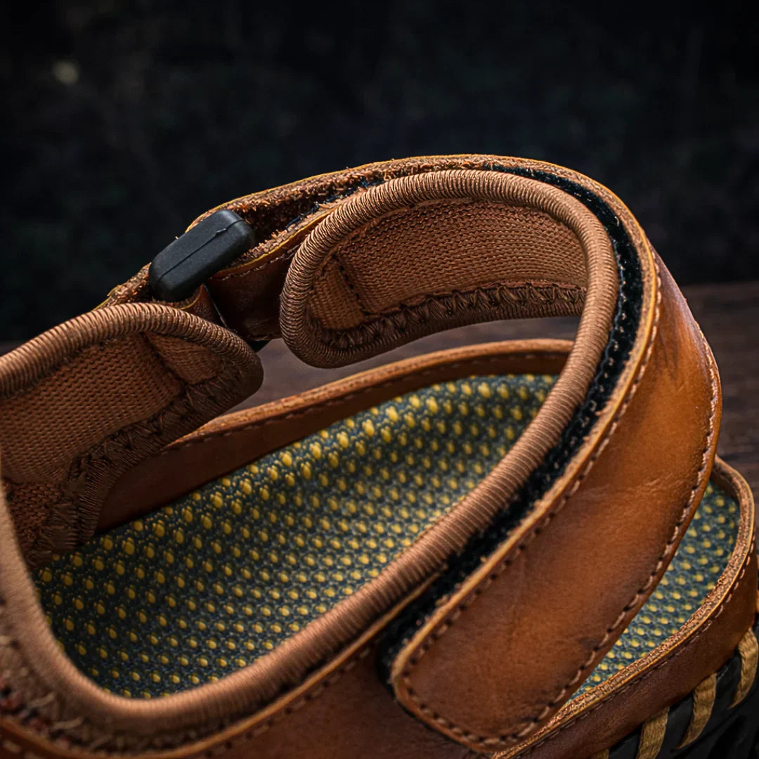 Manolo | Sandalias cómodas de cuero