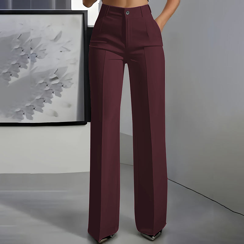 Carmen | Pantalones de traje con cintura alta