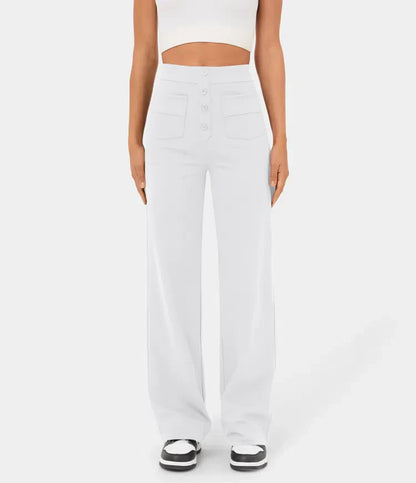 Nina | Pantalones elásticos de cintura alta